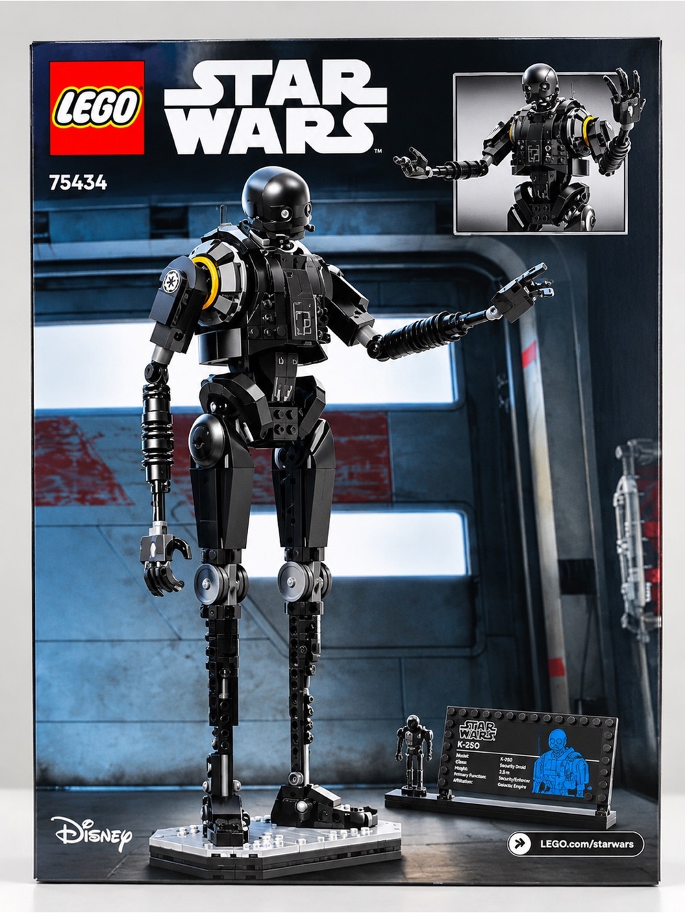 LEGO Star Wars: Andor K-2SO Security
Droid Building Set 75434